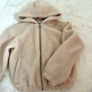 Top shop teddy jacket